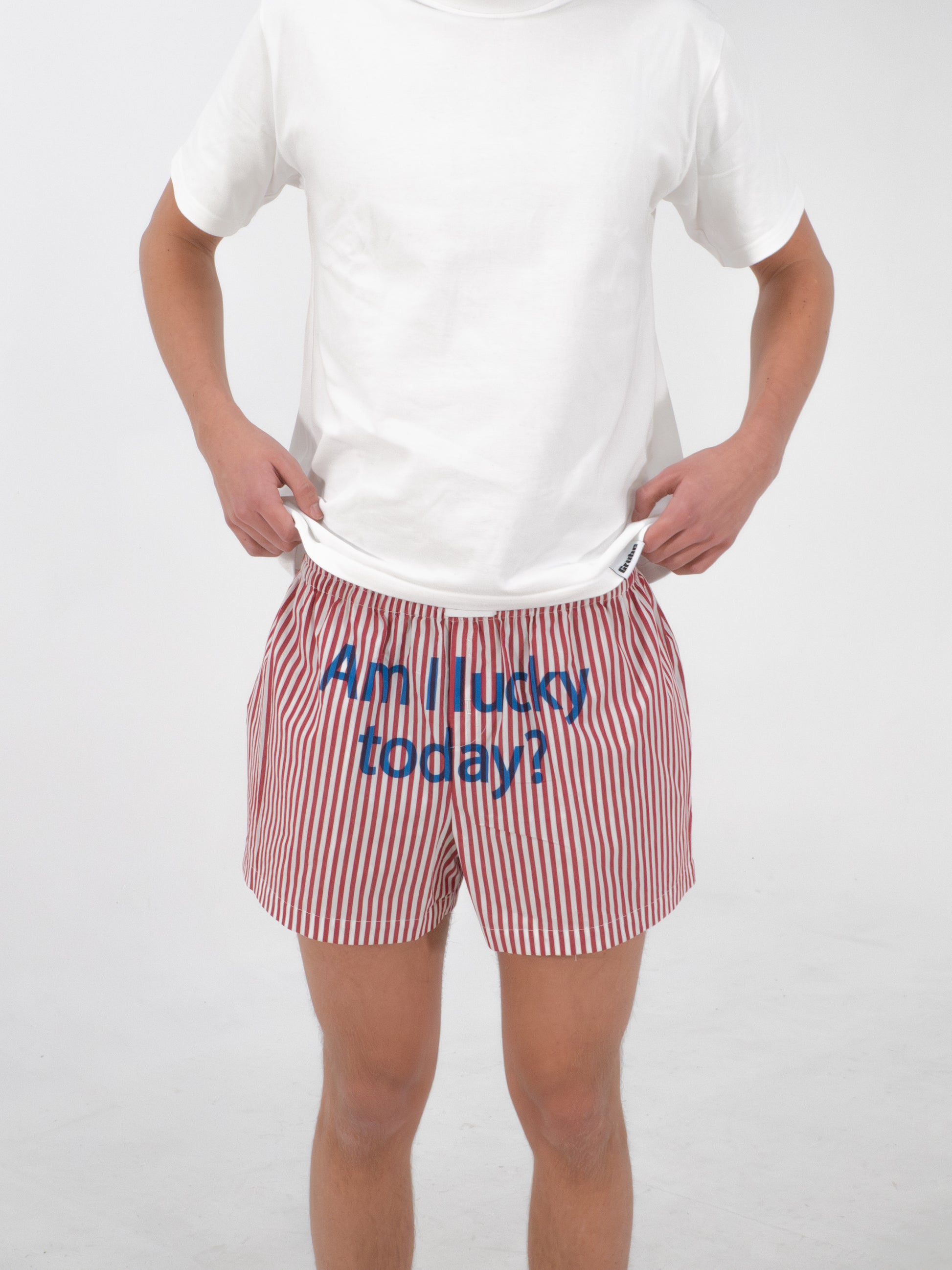 Grube boxer "Am I lucky today?"