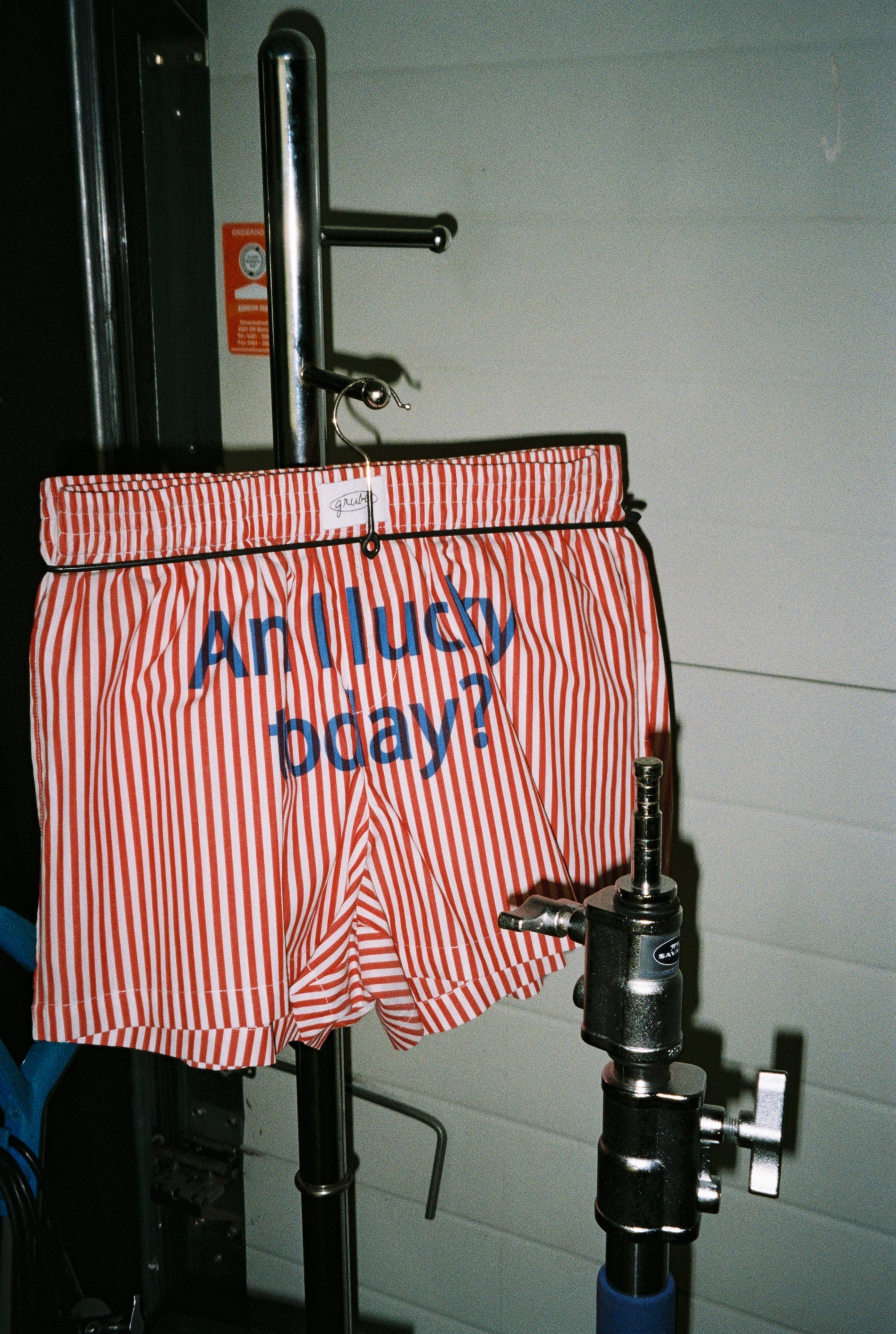 Grube boxer "Am I lucky today?"