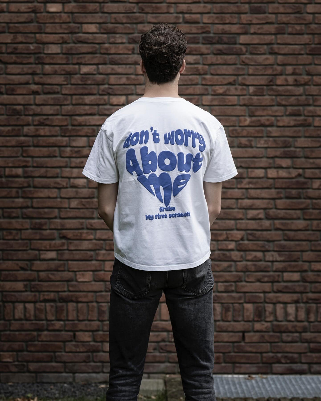 Grube heavyweight "Don't worry tee"