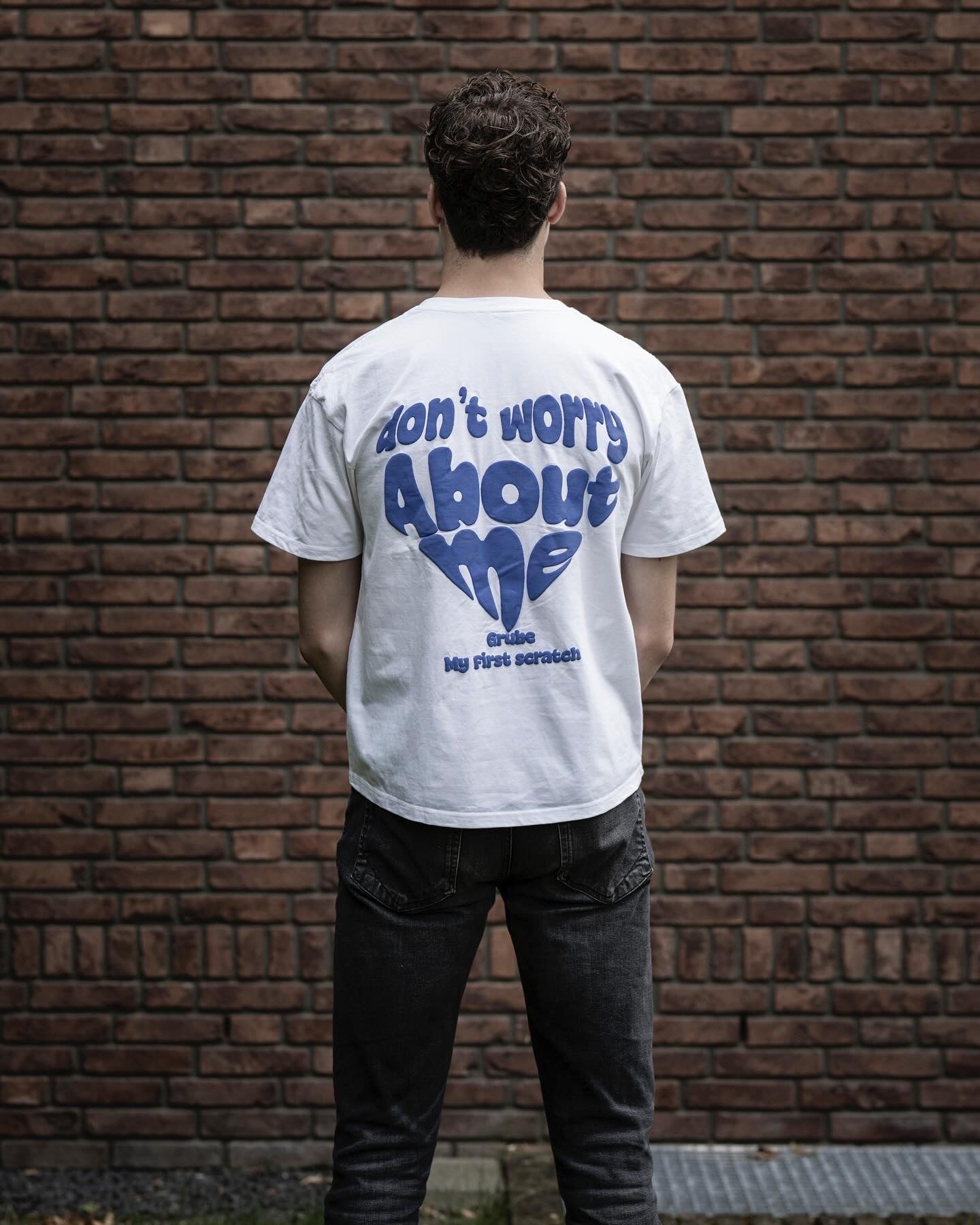 Grube heavyweight "Don't worry tee"