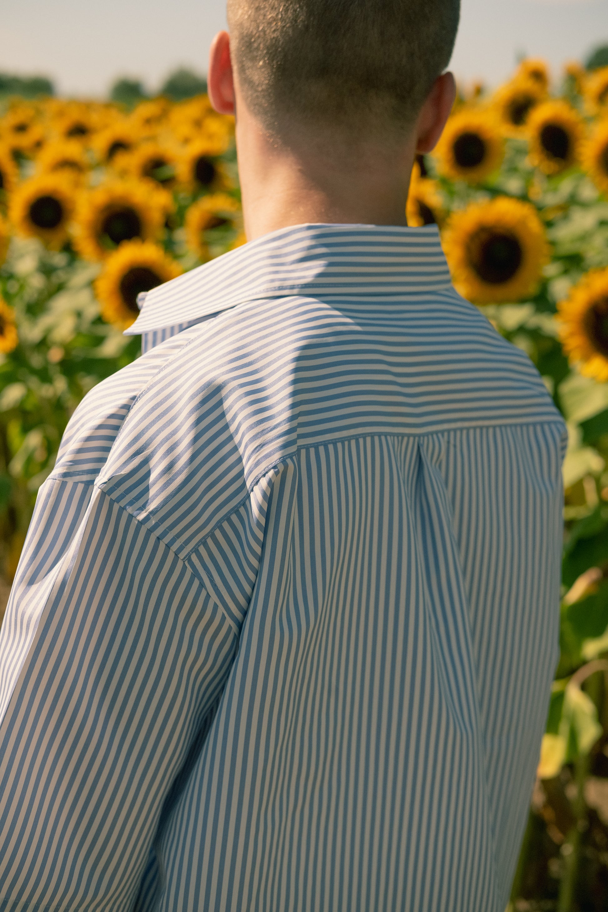 Grube - Stripe Shirt Blue