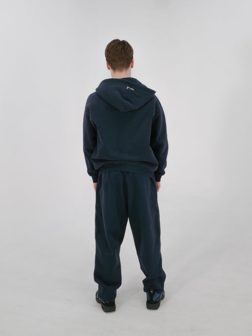 Grube "Joggers and zip up - navy blue"