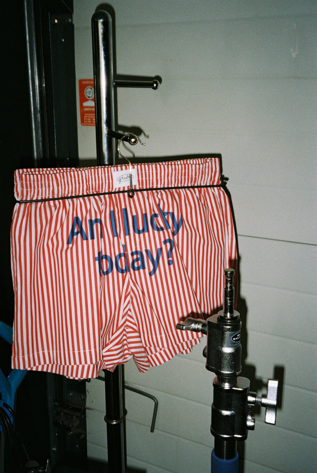 Grube boxer "Am I lucky today?"