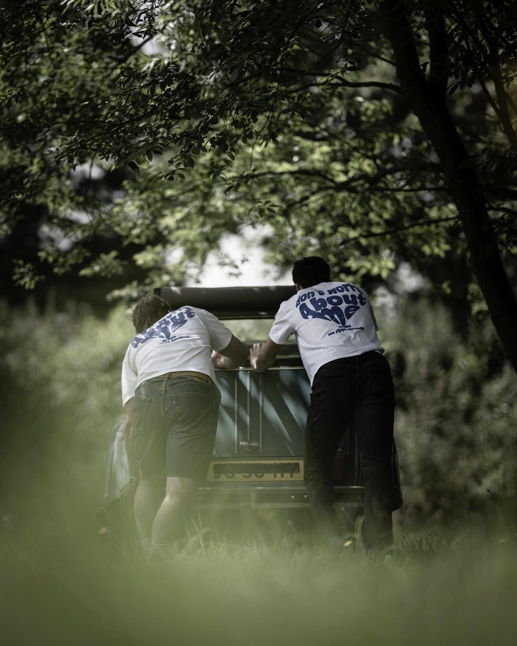 Grube heavyweight "Don't worry tee"